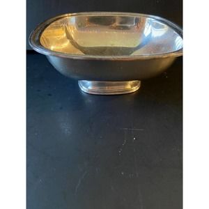 Vintage Towle Metal Square Plated Bowl